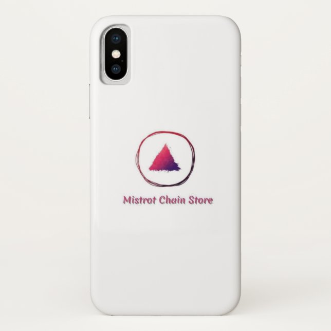 Coque Mistrot Chain Store iPhone X (Dos)