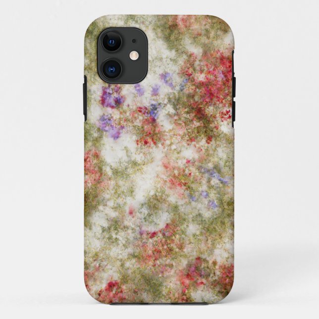 Coque mobile Bouquet Fleur sauvage aquarelle (Dos)