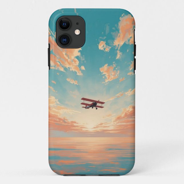 Coque mobile Sunset Flight Adventure (Dos)