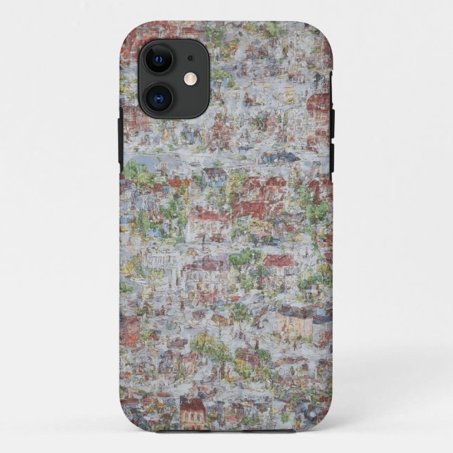 Coque mobile Urban Mosaic Art (Dos)