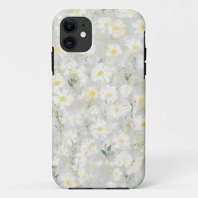 Coque mobile White Daisy Blossom (Dos)