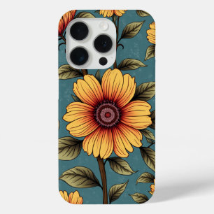 Coque Motif de tournesol radiant
