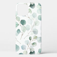 Coque Motif d'Eucalyptus-Mat