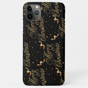 Coque noir et or