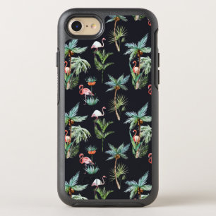 Coque Otterbox Symmetry Pour iPhone 7 Aquarelle Motif Palm