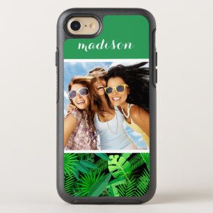 Coque Otterbox Symmetry Pour iPhone 7 Palmiers tropicaux   Ajouter votre photo et votre 