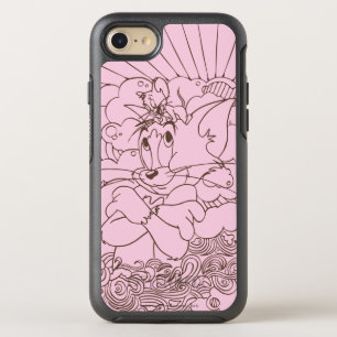 Coque Otterbox Symmetry Pour iPhone 7 Tom et Jerry Outline