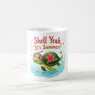 Coque, oui ! 🐢 Fun Tropical Turtle Mug