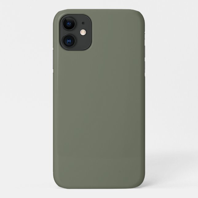 Coque personnalisé Moss Green iPhone 11 (Dos)