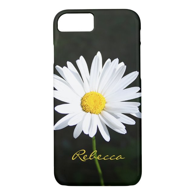 Coque personnalisé Shasta Daisy iPhone 7 (Dos)