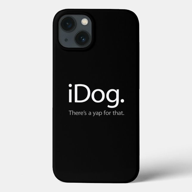 Coque personnalisée pour iPhone iDog - Il y a un a (Verso)