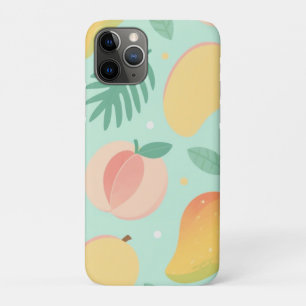 Coque Pop Tropical - Pastel Ananas & Mango Imprime