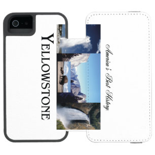 Coque-portefeuille iPhone 5 Incipio Watson™ ABH Yellowstone
