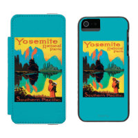 Affiche de touristes - parc national de Yosemite,