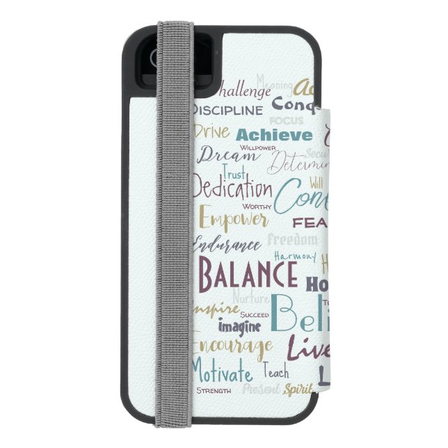 Coque Portefeuille Incipio Pour iPhone Affirmation (Folio Dos)