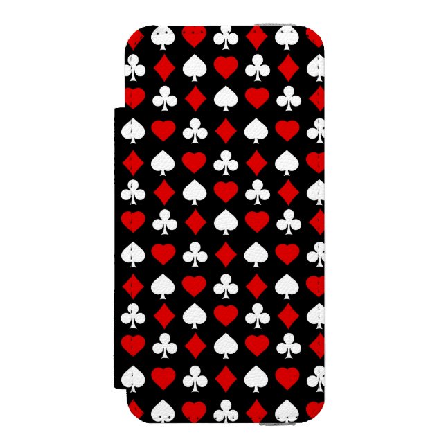 Coque Portefeuille Incipio Pour iPhone Arrière - plan avec des costumes (Folio Devant)