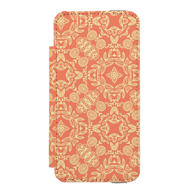 Coque Portefeuille Incipio Pour iPhone Arrière - plan chaud lumineux dans le style (Folio Devant)