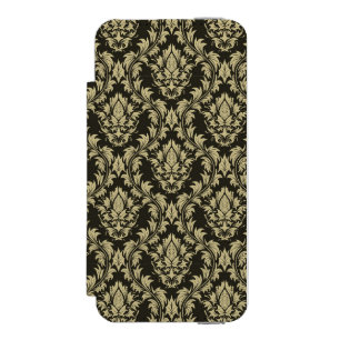 Coque-portefeuille iPhone 5 Incipio Watson™ Arrière - plan de damassé