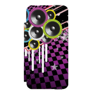 Coque-portefeuille iPhone 5 Incipio Watson™ Arrière - plan grunge