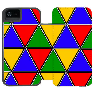 Coque-portefeuille iPhone 5 Incipio Watson™ Art africain nubien – Héritage, fierté africaine