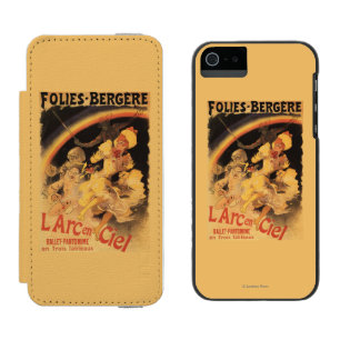 Coque-portefeuille iPhone 5 Incipio Watson™ ballet L'Arc-en-Ciel chez Folies-Bergere