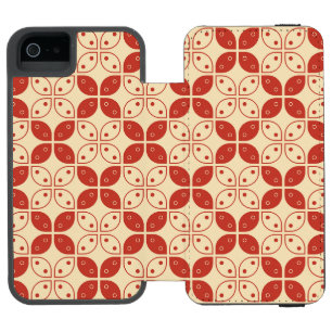 Coque-portefeuille iPhone 5 Incipio Watson™ Batik Kawung, Motif indonésien, javanais, ethnique
