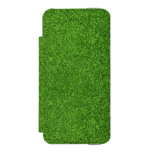 Coque-portefeuille iPhone 5 Incipio Watson™ Belle texture d'herbe verte de terrain de golf