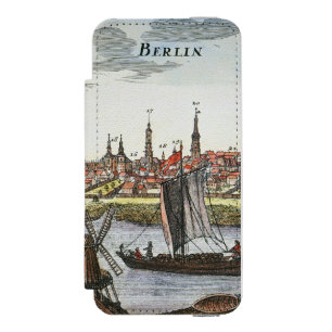 Coque-portefeuille iPhone 5 Incipio Watson™ Berlin, Allemagne, 1737