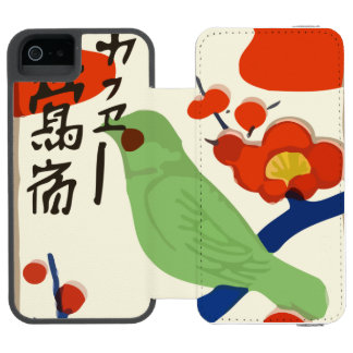 Coque-portefeuille iPhone 5 Incipio Watson™ boîte à allumettes japonaise vintage (Japon)