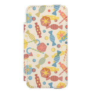 Coque-portefeuille iPhone 5 Incipio Watson™ Bonbons et motif de sucrerie