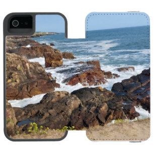 Coque-portefeuille iPhone 5 Incipio Watson™ Bord de mer français en Vendée