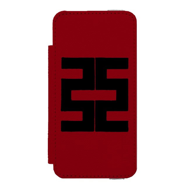 Coque Portefeuille Incipio Pour iPhone Bouddhisme : Double hache (Folio Devant)