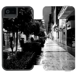 Coque-portefeuille iPhone 5 Incipio Watson™ Buenos Aires photo de rue urbaine noir et blanc