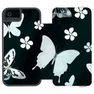Coque-portefeuille iPhone 5 Incipio Watson™ Butterfly Pattern 14