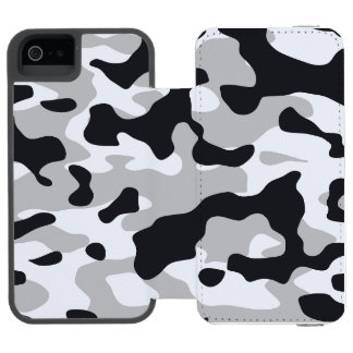 Coque-portefeuille iPhone 5 Incipio Watson™ Camouflage urbain à haut contraste