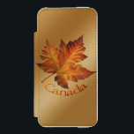 Coque-portefeuille iPhone 5 Incipio Watson™ Canada iPhone Porte-monnaie Canada Porte-monnaie F<br><div class="desc">Étui portefeuille pour iPhone souvenir du Canada personnalisé Étui portefeuille feuille d'érable du Canada pour iPhone Cadeaux canadiens magnifiques étui portefeuille personnalisé pour iPhone avec feuille d'automne canadienne Cadeaux pour hommes femmes enfants amis famille Élégant souvenir du Canada Votre nom ici Drapeau canadien Souvenirs Cadeaux canadiens personnalisés iPhone SE iPhone...</div>