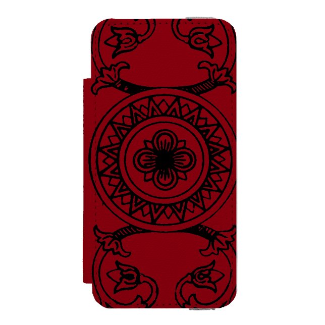 Coque Portefeuille Incipio Pour iPhone Carte de tarot : As des penny (Folio Devant)