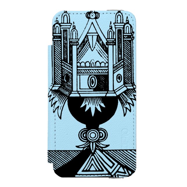 Coque Portefeuille Incipio Pour iPhone Carte de tarot : L'as des tasses (Folio Devant)