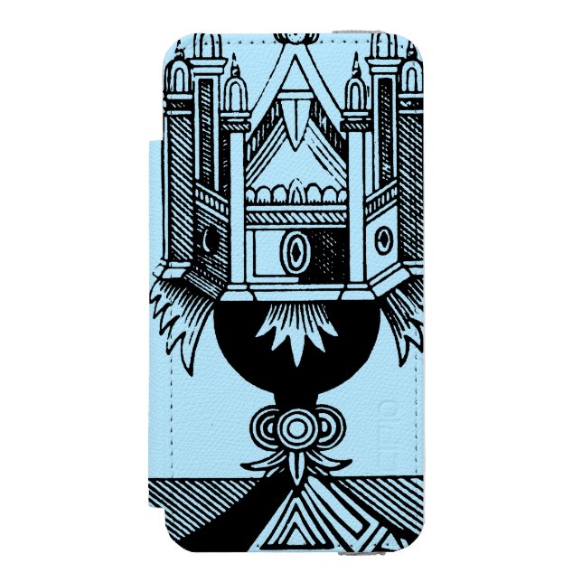 Coque Portefeuille Incipio Pour iPhone Carte de tarot : L'as des tasses (Folio Devant)