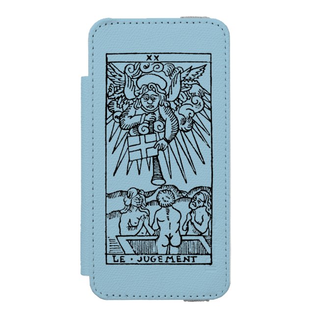 Coque Portefeuille Incipio Pour iPhone Carte de tarot : Le jugement (Folio Devant)