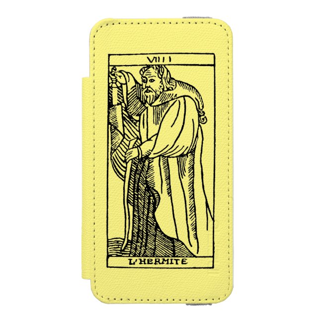 Coque Portefeuille Incipio Pour iPhone Carte de tarot : L'ermite (Folio Devant)
