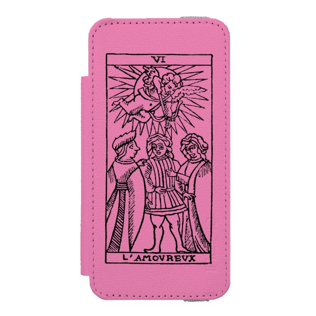 Coque Portefeuille Incipio Pour iPhone Carte de tarot : Les amants (Folio Devant)