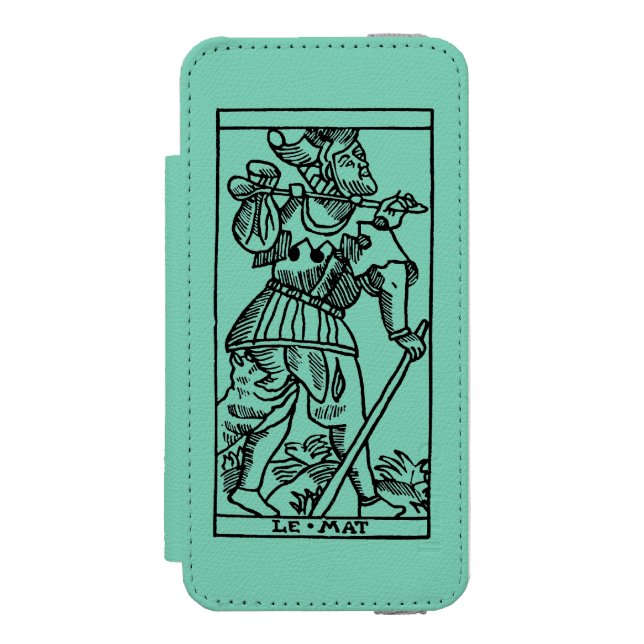 Coque Portefeuille Incipio Pour iPhone Carte de tarot : L'imbécile (Folio Devant)