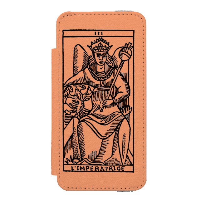 Coque Portefeuille Incipio Pour iPhone Carte de tarot : L'impératrice (Folio Devant)