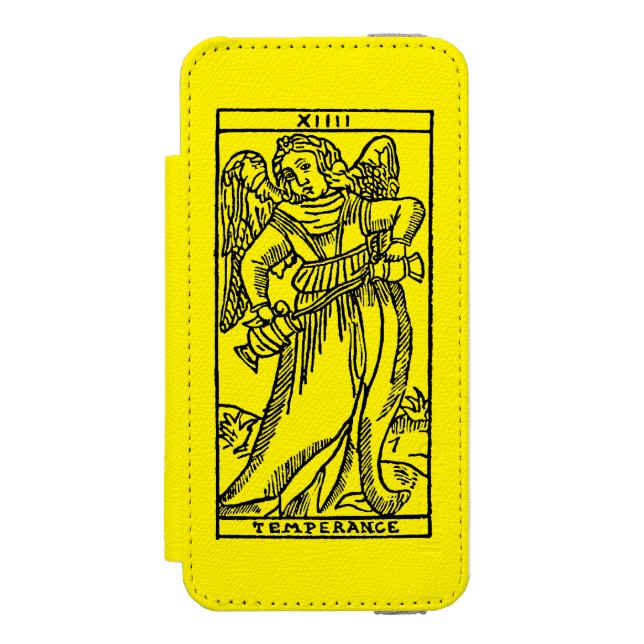 Coque Portefeuille Incipio Pour iPhone Carte de tarot : Modération (Folio Devant)