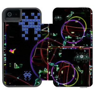 Coque-portefeuille iPhone 5 Incipio Watson™ Cascade de jeux électroniques