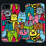 Coque-portefeuille iPhone 5 Incipio Watson™ Cat et kitten<br><div class="desc">-</div>