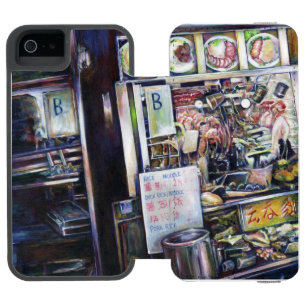 Coque-portefeuille iPhone 5 Incipio Watson™ Cenosillicaphia