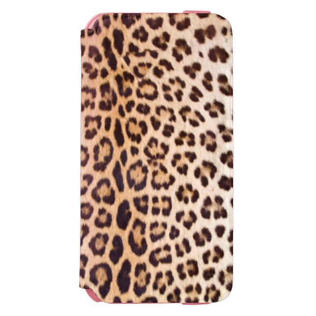 Coque Portefeuille Incipio Pour iPhone Cheveux de léopard (Folio Devant)