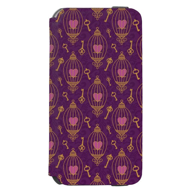 Coque Portefeuille Incipio Pour iPhone Coeur-clé-motif (Folio Devant)